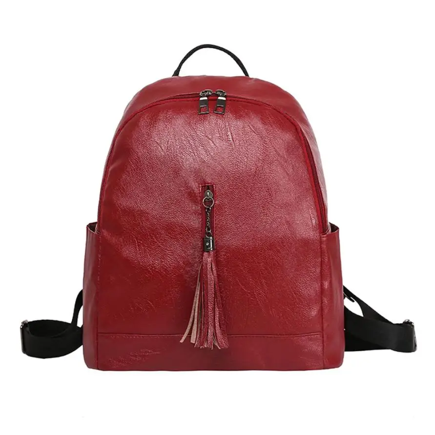

PU Soft Leather Backpack Women Casual Small Packet Preppy Style Backpack Girls Rucksacks Shop Backpacks Bags Ladies Backpacks#25
