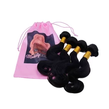 Индивидуальный бренд логотип сумки парик шелковая накидка мешочек для украшений свободный дизайн женщин Расширение Упаковка Сумка атласная шелковая сумка для волос