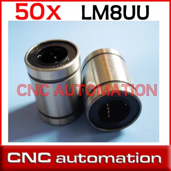 

50pcs LM8UU 8mm Linear Bushing CNC Linear Bearing