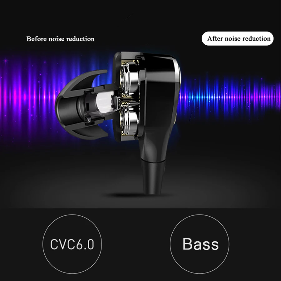 FBYEG DT100 Bluetooth earphone Wireless headphones Bluetooth sport Headset Noise cancelling bass Earbuds with Mic For phone 