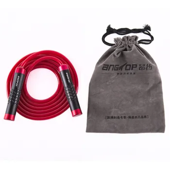 

Jumping Rope Aluminium Alloy Durable Skipping Rope with Load Bearing Shaft for Fitness Crossfit Training Reduce Weight Equipment