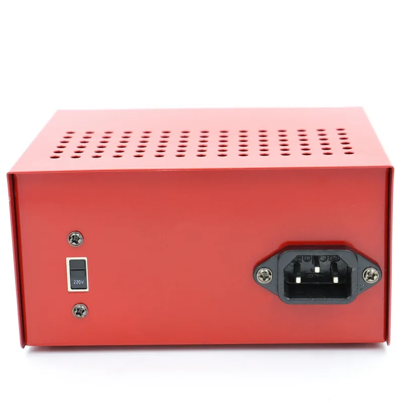 Günstige Empfehlen Dual Digital LCD Tattoo Netzteil Stahl Rot Tatoo Maschine Netzteil Für Tattoo Körper   Kunst Kostenloser Versand