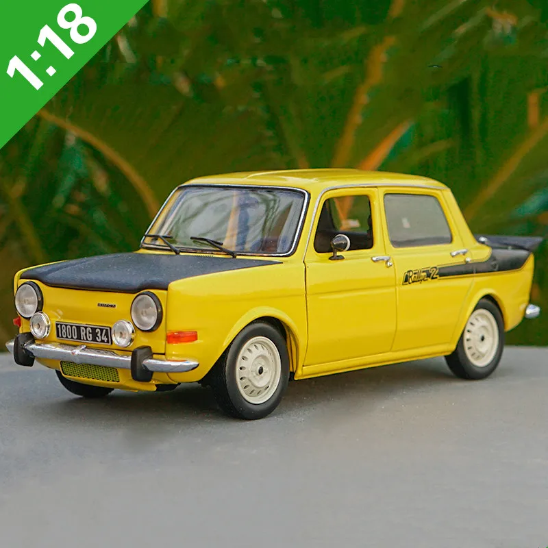 Изысканный подарок 1:18 NOREV Simca модель автомобиля из сплава, высокая имитация литого металла Расширенная Ретро модель автомобиля