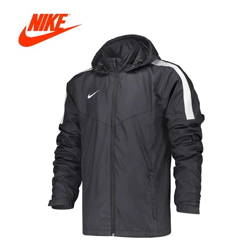 Original Nike Men's sports Stand collar hooded windproof clothes peg woven jacket