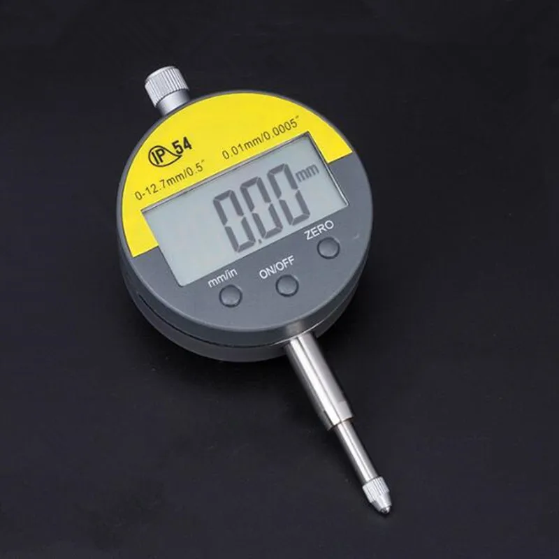 High Quality 0.01mm Digital Dial Indicator Meter IP54 Oil proof 12.7mm/0.5" Electronic