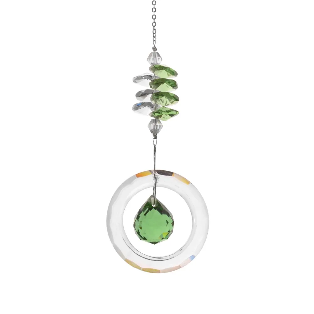 Хрустальный шар чакра бисера Suncatcher окно висит DIY украшение для дома ручной работы интимные аксессуары для гостиной, стеклянная украшения