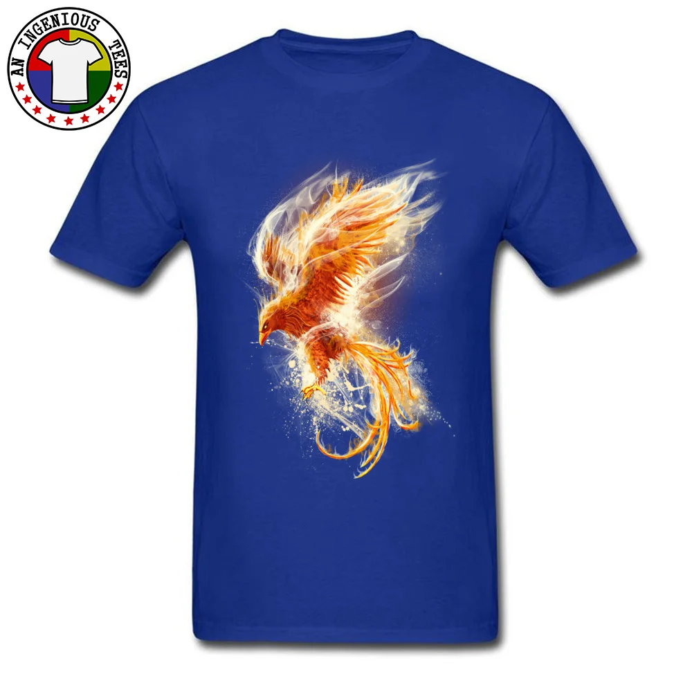 fenix Round Collar T-Shirt April FOOL DAY Tops Shirts Short Sleeve Funky Pure Cotton Custom Sweatshirts Custom Male fenix blue