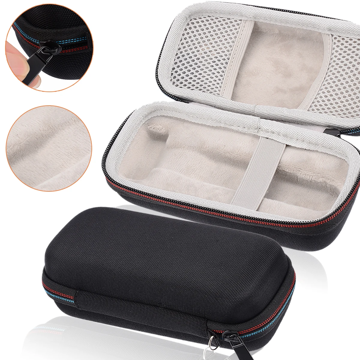 Mayitr EVA Portable Case Shaver Storage Hard Case Trimmer Shaver Accessories Travel Bag Storage Box