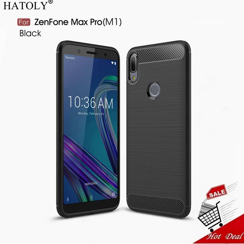 

Asus Zenfone Max Pro M1 ZB602KL Case Soft Silicone Case For Asus Zenfone Max Pro M1 ZB602KL Cover ( ZB601KL ) X00TD Bumper Case