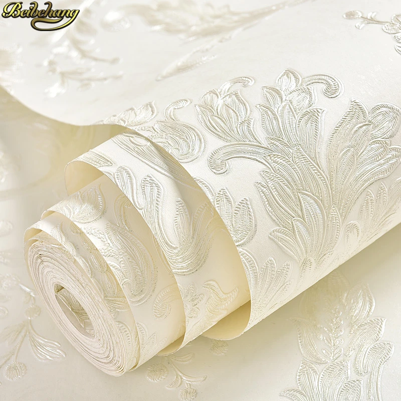 beibehang Southeast Asia Nonwoven Wallpaper Palm Leaf Restaurant Bedroom Living Room Eco papel de parede wall papers home decor