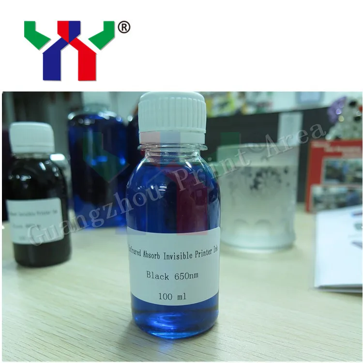 Infrared Invisible Inkjet Printer Ink 100ml/bottle 650nm