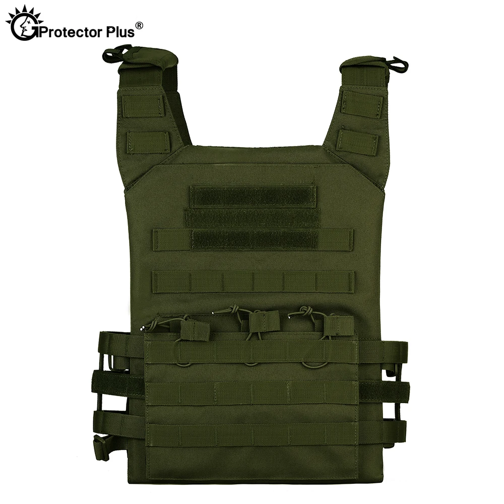 

PROTECTOR PLUS Tactical Vest JPC Camo Military Pouches MOLLE Adjustable Armor Outdoor Amphibious Vest Fishing Hunting CS