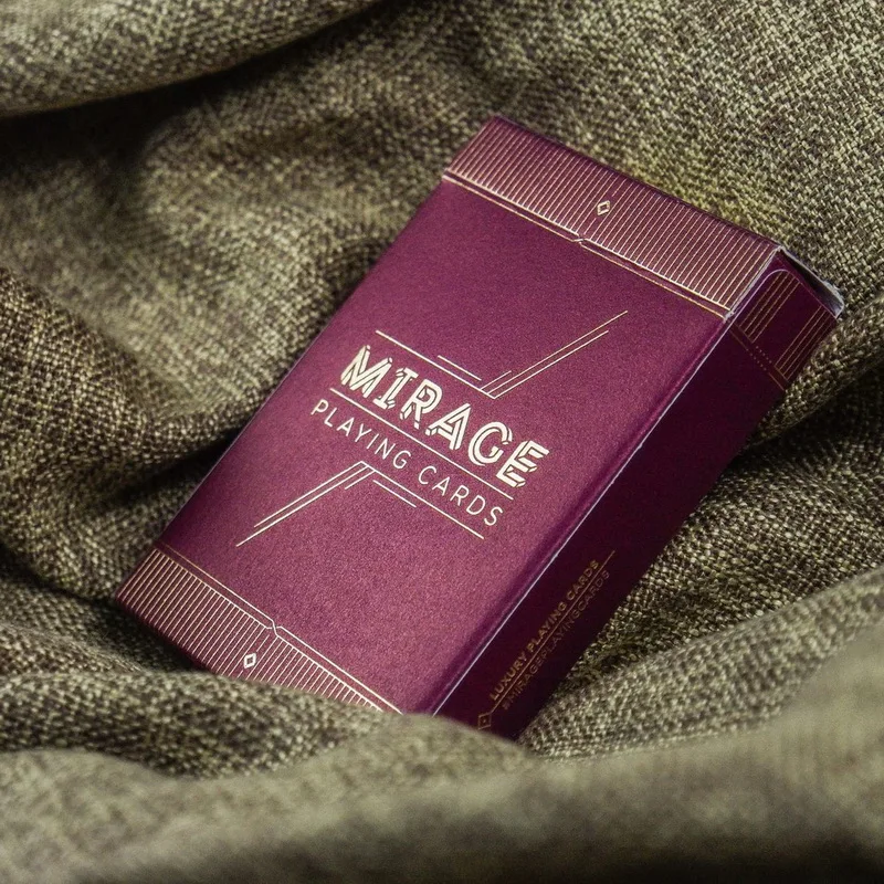 

1 PCS Mirage V2 By Patrick Kun imported poker Playing cards Magic Deck Props Magia Tricks New Sealed Free Shipping