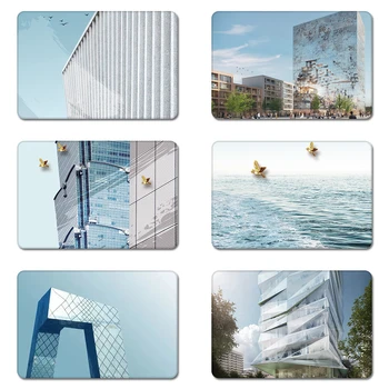 

Architecture Art Cool Designs Nature Rubber Table Mouse Pad Laptop Computer Enclosure Mousepad Mat