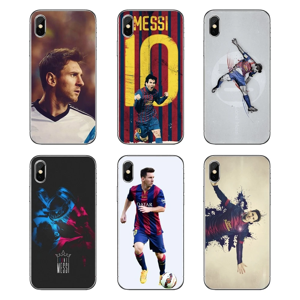 

For Nokia 2 3 5 6 8 9 230 3310 2.1 3.1 5.1 7 Plus Barcelona Lionel Leo Messi No.10 Soft Transparent Cases Covers