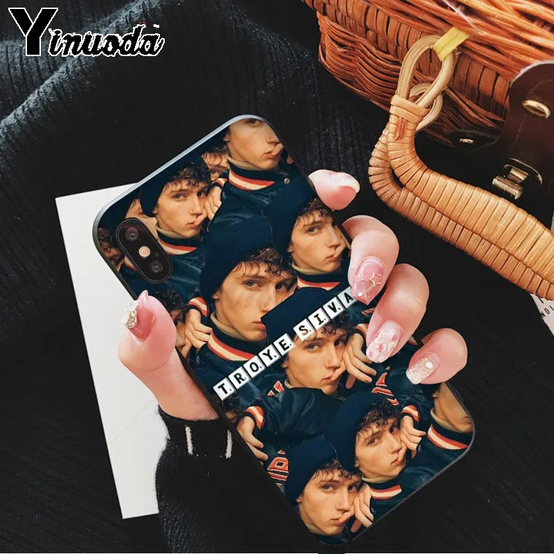 Yinuoda Troye Sivan Wild TPU Мягкий силиконовый чехол для телефона iPhone X XS MAX 6 6s 7 7plus 8 8Plus 5 5S SE