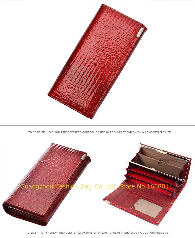 Women Wallets Brand Design High Quality Leather Wallet Female Hasp Fashion Dollar Price Alligator Long Women Wallets And Purses14