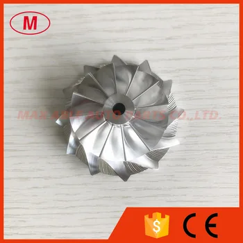 

TD04H 13C 40.00/53.00mm 12+0 blades 49183-41500 high performance turbo milling/aluminum 2618/Billet compressor wheel for 49189