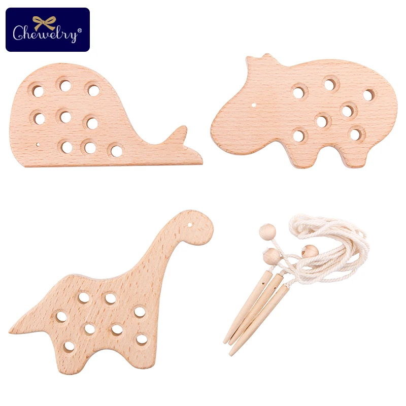 Wooden Kindergarten Mouse Threading Board Lacing Beech Wooden Sewing Toys Dinosaur Button Beaded Blocks For Boys Girls Products 5 Wooden Kindergarten Mouse Threading Board Lacing Beech Wooden Sewing Toys Dinosaur Button Beaded Blocks For Boys Girls Products 5