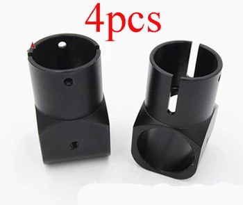 

Yuenhoang 4PCS Aluminum Alloy 25mm to 25mm Tripod Tee T-shape Tee Joint Landing Gear Three-way Fixed Connector for Plant Drone