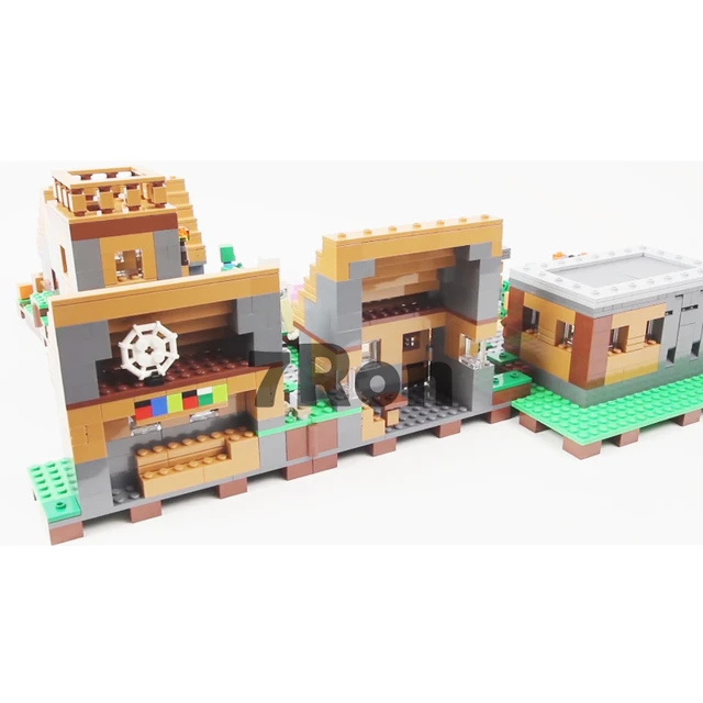 Compatible With Lego Minecraft 21128 The Building Toys Hobbies Educational Bricks For Children Gift - Blocks - AliExpress