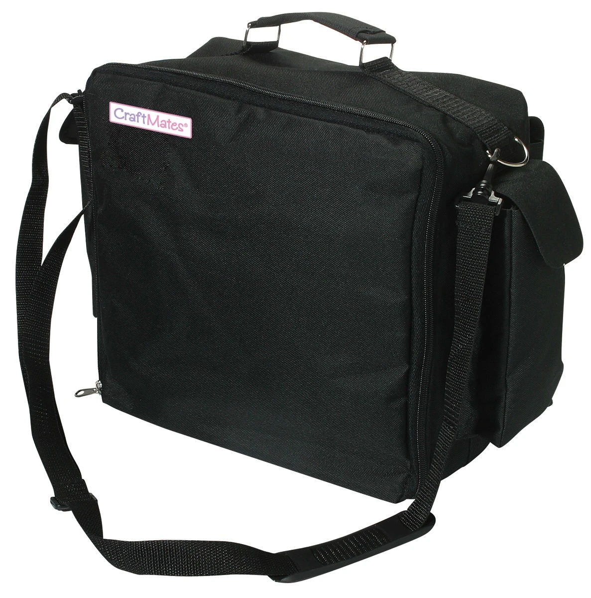 Craft Mates Lockables Organizer Case9"x5"x10" Black Locksmith