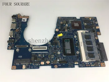 

Four sourare For ASUS UX303 UX303L UX303LB UX303LN Laptop motherboard I7-4510U CPU 4G RAM Mainboard with graphic card test good