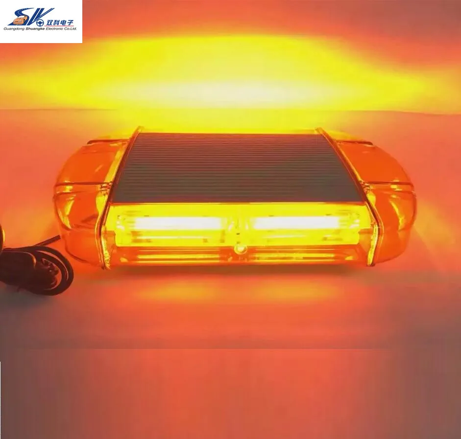 The brightest led COB 60W 12v 24V Strobe Warning Trailer Amber Red Blue