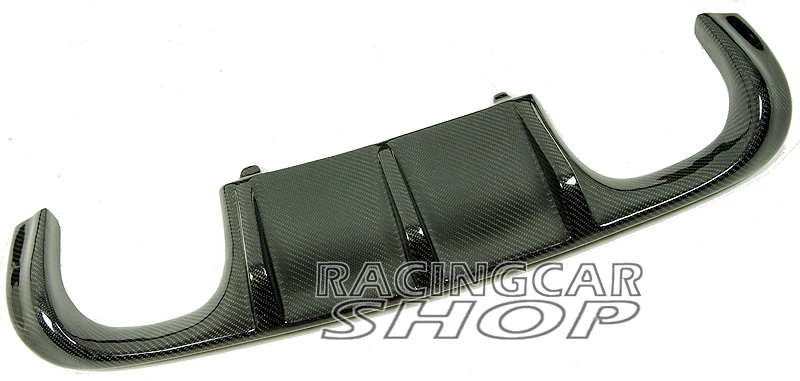 PERFORMANCE V STYLE Real Carbon Fiber REAR BUMPER DIFFUSER FOR BMW 3-Series E92 E93 Coupe M3 Bumper 2007-2012
