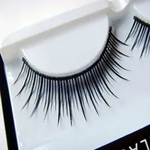 maquiagem eyelashes cilios 1 pairs natural slim Artificial fiber False eyelashes eye lashes profissional