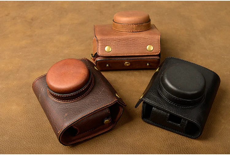 Бренд AYdgcam ручной работы из натуральной кожи чехол для камеры Fujifilm X100F X100-F камера сумка полное покрытие съемный аккумулятор