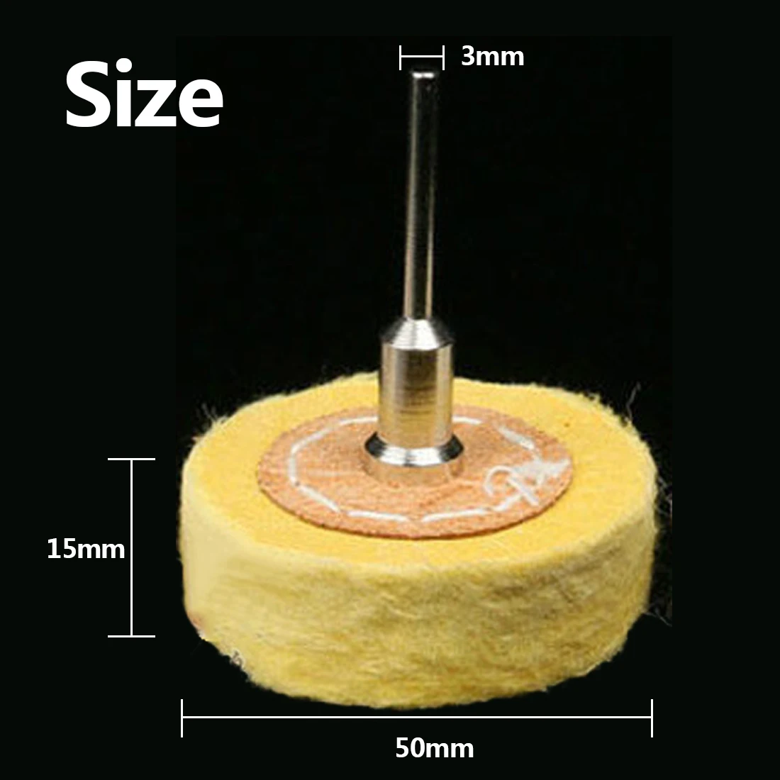 Grinder Brush T Style Polish Buffing Wheel Grinding Head Cloth Dremel Wheel For Rotary Abrasive Tools Dremel Accessories Shank