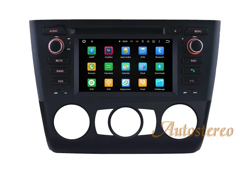 Perfect Android 9.0 Car GPS Navigation DVD Headunit For BMW 1 Series E81 E82 E87 E88 116i 118i Car Stereo Unit auto radio multimedia IPS 6