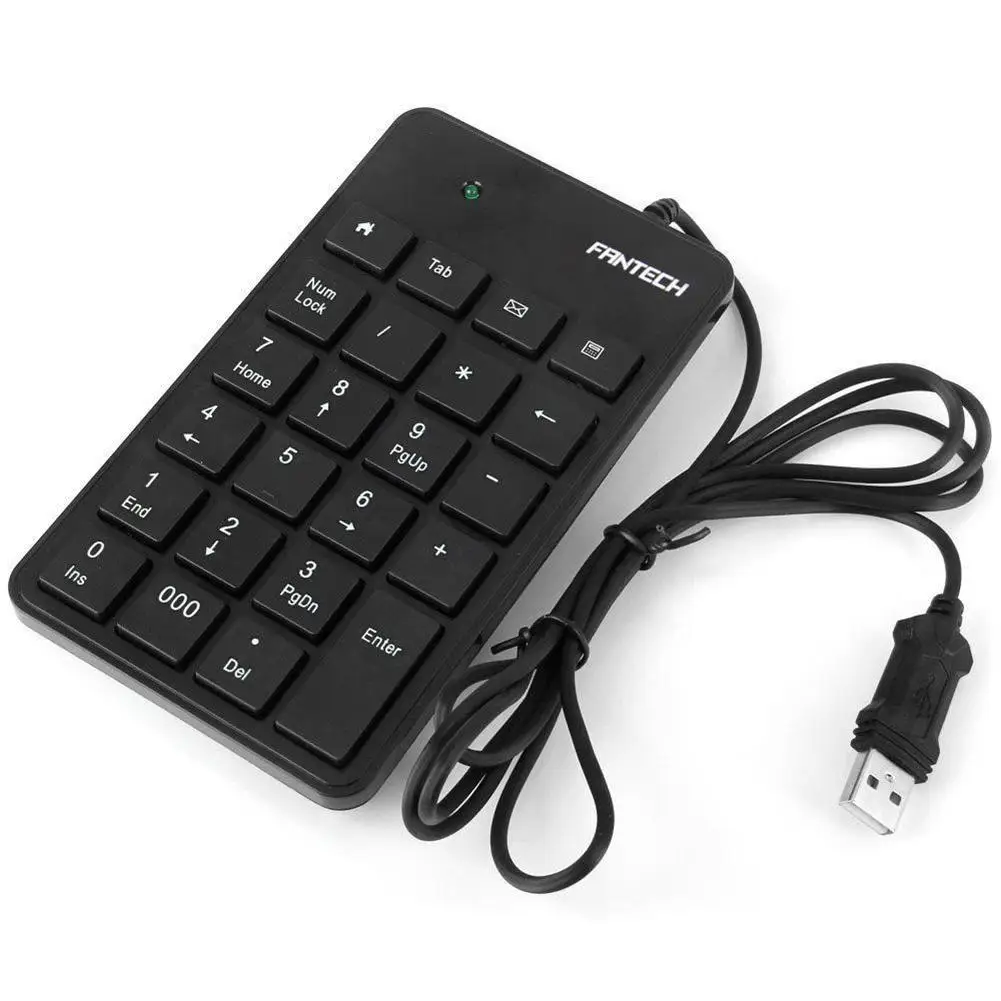 Mini USB Keyboard 23 Keys Numeric Keypad Keyboard Accounting number