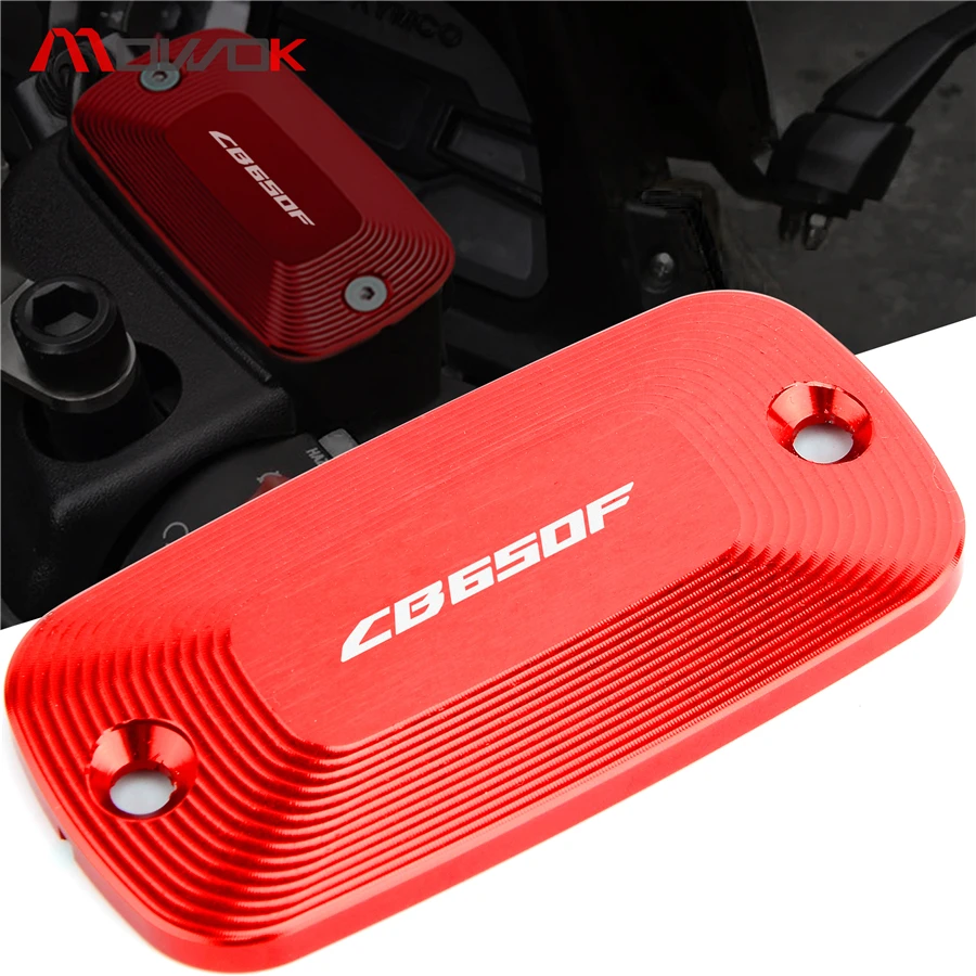 

Motorcycle Front Brake Master Cylinder Fluid Reservoir Cover Oil Cap For HONDA CB650F CB 650F CB650 F 2014-2018 2015 2016 2017