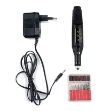 NW05-20000 RPM Nail Drill Pro Tech Nail Drill File Bit Acrylic Machine Maniure and Pedicure Drill for Nail Gel Polish Nail Tools