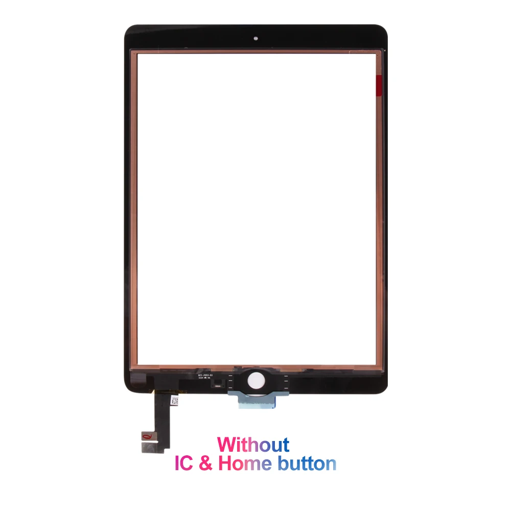 SRJTEK 9.7" For iPad Air 2 2nd Gen A1567 A1566 Touch Screen Digitizer Sensor Panel Glass Tablet Touch For iPad 6