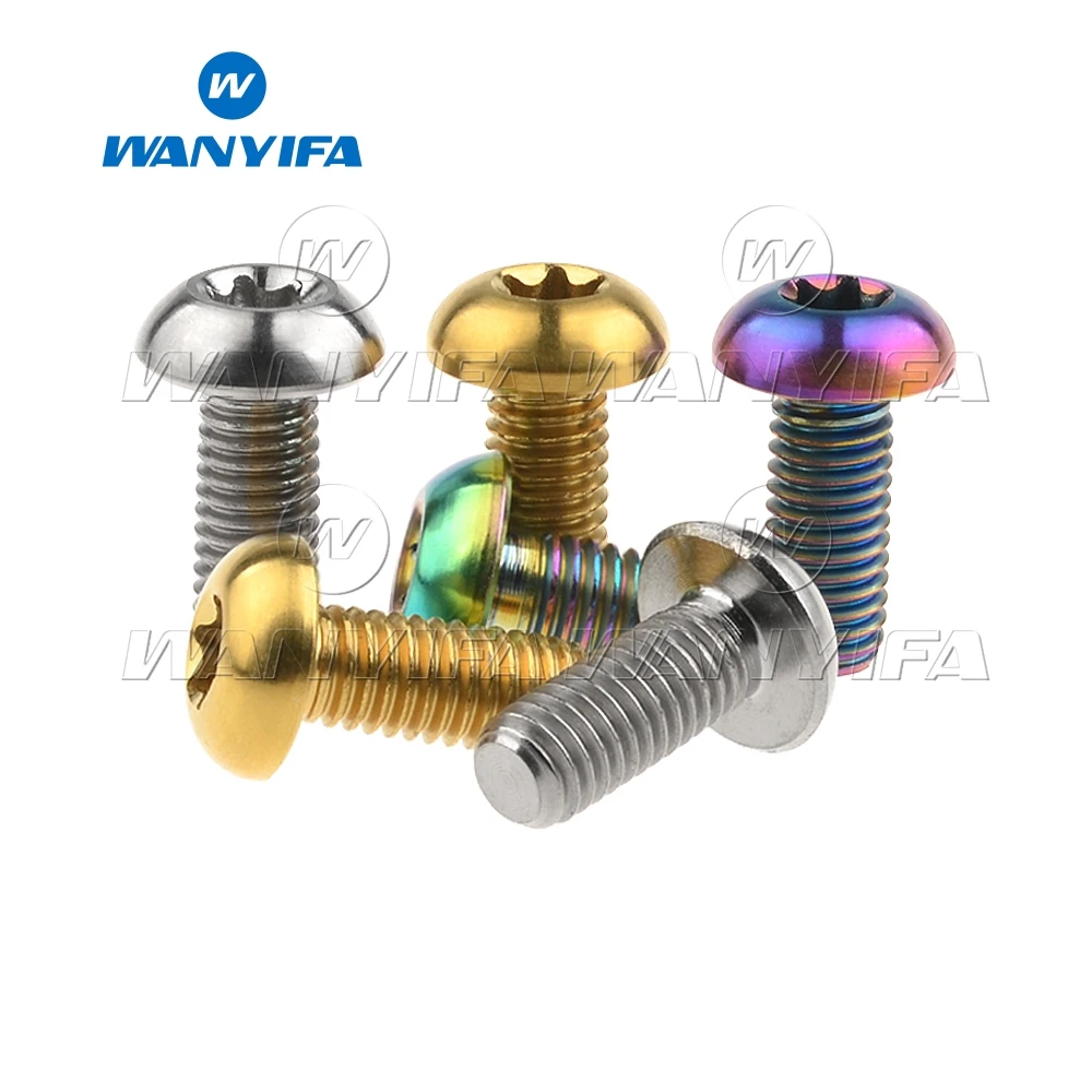 

M5x12mm Titanium Bolts Bottle Holder Titanium Torx Head Screw for Bicycle