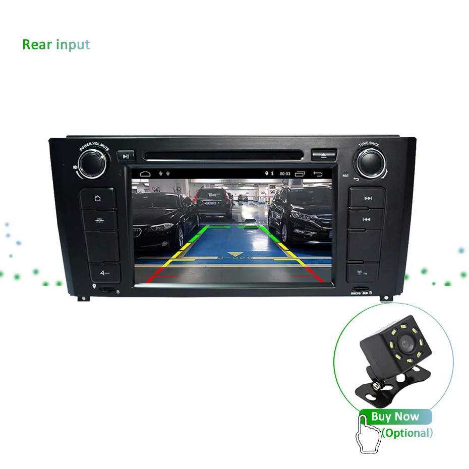 Discount DSP Android 9.0 4G 64G 2 DIN CAR DVD PLAYER For BMW 1 SERIES E81 E82 E83 E88 GPS Navigation Stereo Radio Multimedia IPS SCREEN 28
