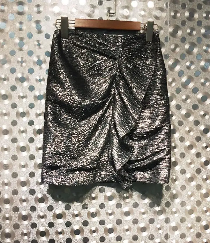 Женская Повседневная Ретро Лоскутная юбка с оборками и высокой талией, вечерние короткие мини-юбки