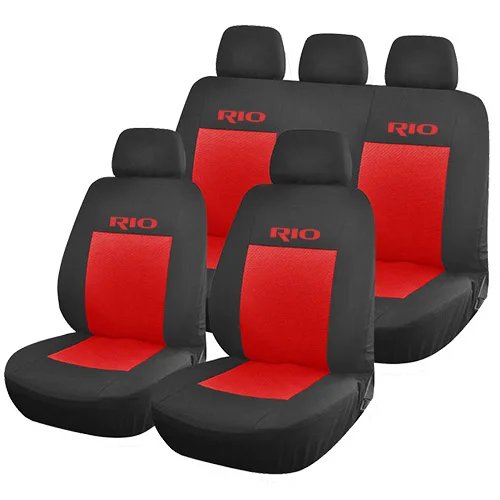 Kia Rio Универсальный Стайлинг авто аксессуары для интерьера автомобильный Модный чехол для сиденья автомобиля - Название цвета: RIO MESH RD
