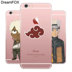 DREAMFOX L036 Мода Аниме Наруто Мягкий ТПУ силиконовый чехол Крышка для Apple IPhone X XR XS Max 8 7 6 6 S плюс 5 5S SE 5C 4 4S