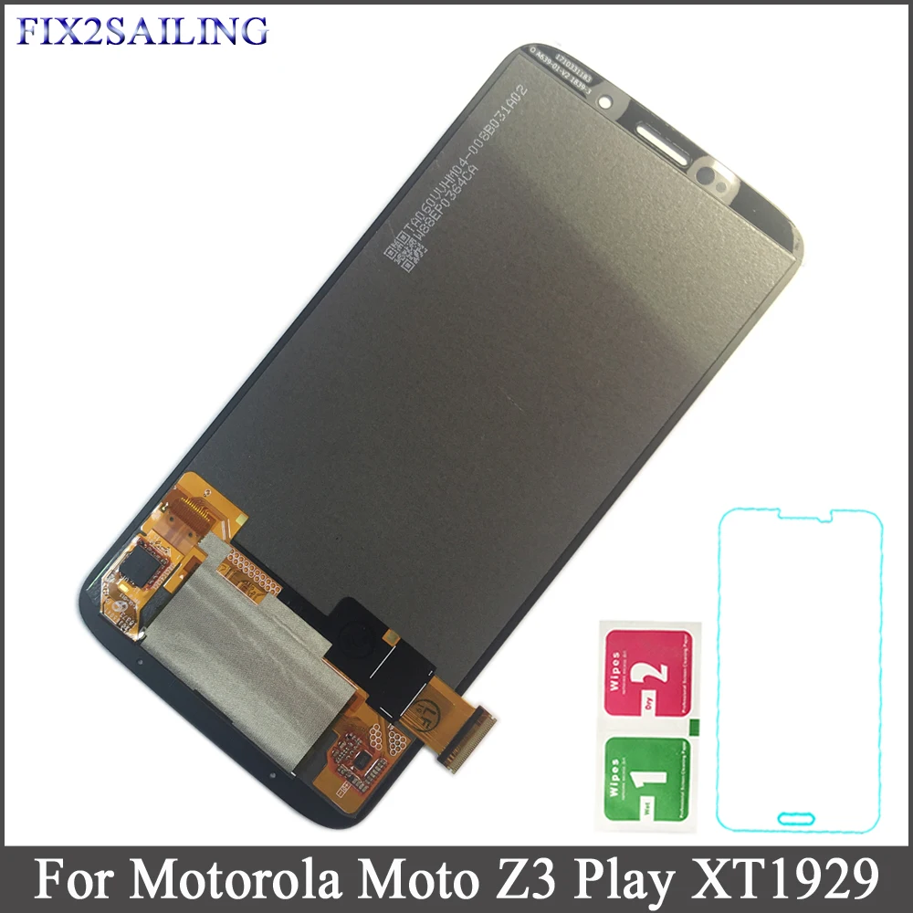 

For Motorola Moto Z3 Play LCD Display Touch Screen Digitizer Assembly Replacement For Moto Z3 Play XT1929 XT-1929 LCD