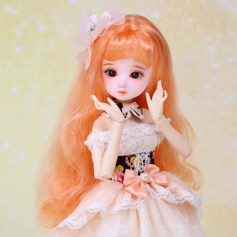 1/4 BJD Blyth кукла молочная королева Девичья серия для механических соединений тело девушки ледяной, SD - Цвет: Lena1