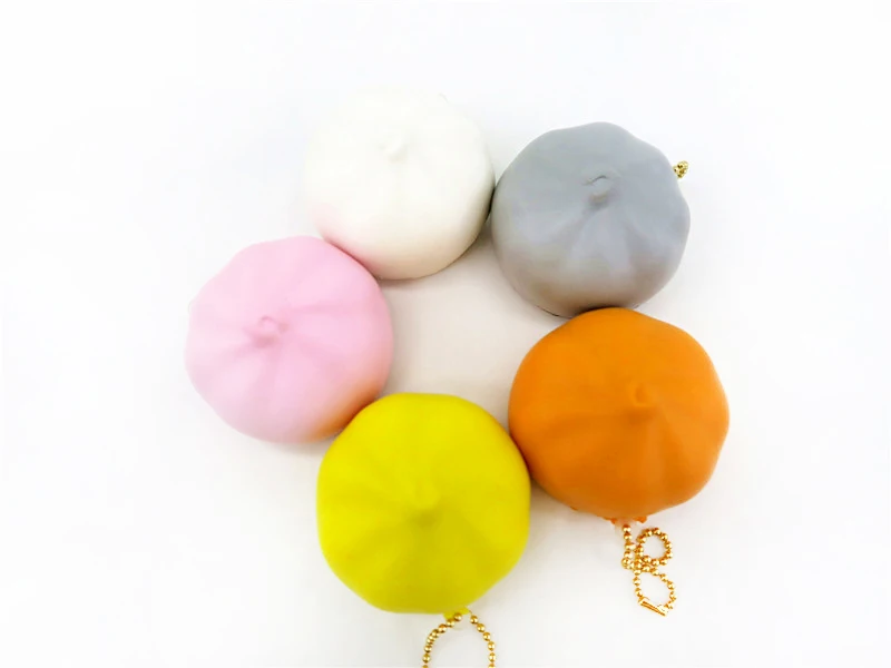 Kuutti Squishy Kawaii китайский Dim sum Baozi мини размер медленно поднимающийся Сжимаемый мета