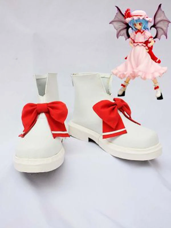 東方projectレミリア · スカーレットコスプレ靴アニメパーティーコスプレブーツカスタムメイドのための大人の女性の靴