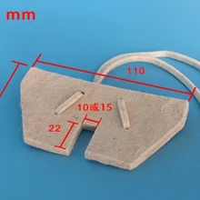 100 шт. Лифт масло чашки чувствовал 10/15 мм доступны
