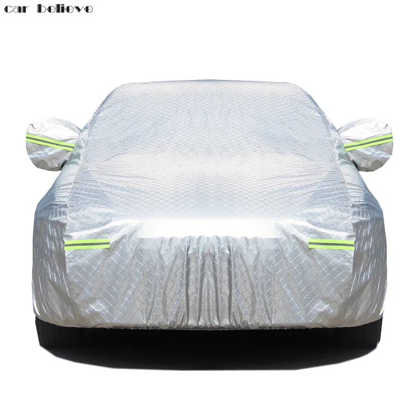 

Car Believe Oxford Waterproof Thicken Car Cover For jeep wrangler tesla model s hyundai creta Sunshade Snow rainproof Car Cover