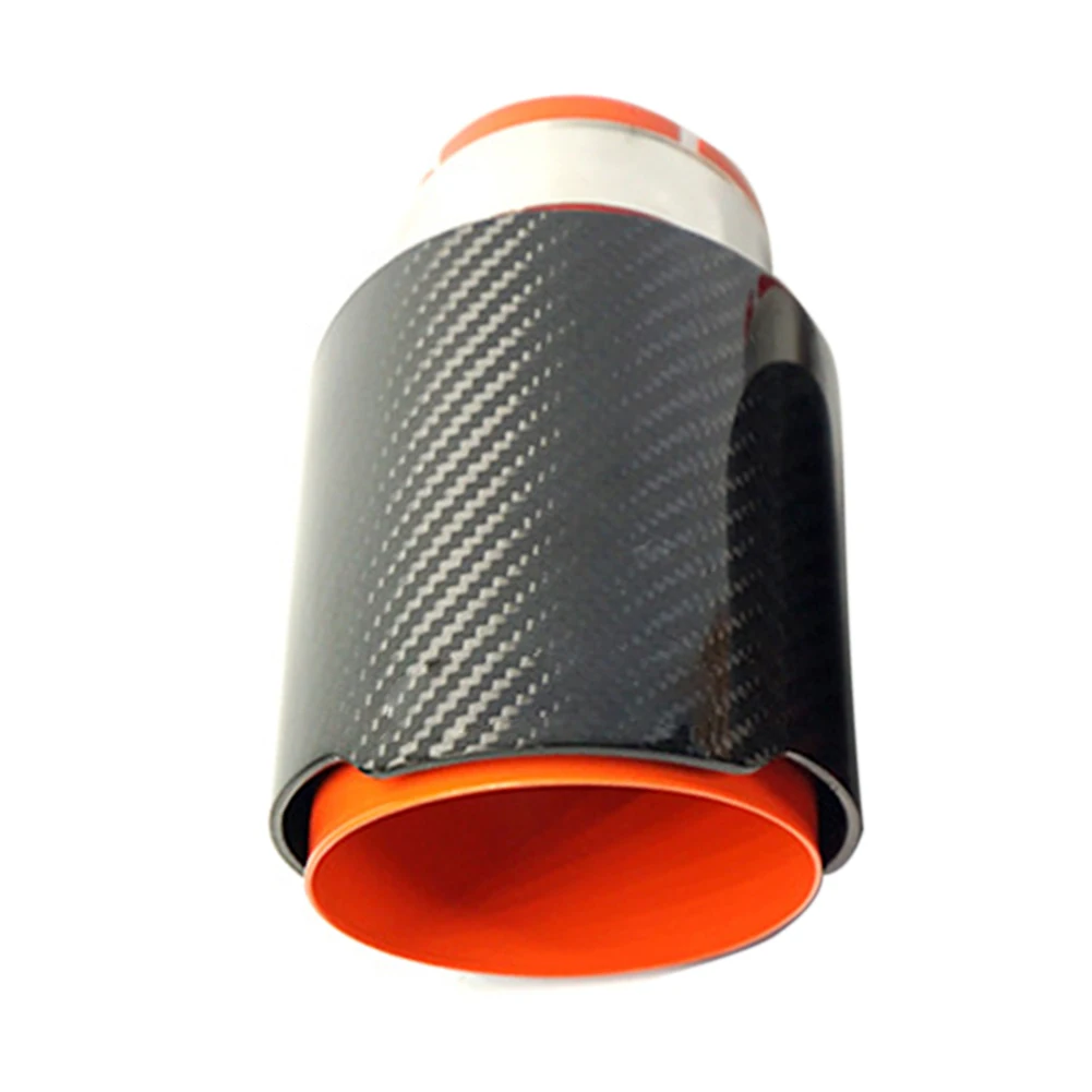 

Round Throat Rear Straight Styling End Tail Pipe Systems Accessories Stainless Steel Exhaust Universal Muffler Tip Auto