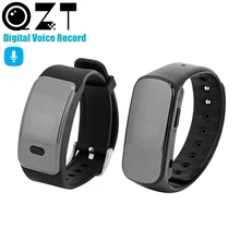QZT dyktafon zegarek Mini cyfrowy Audio dyktafon MP3 gramofon nagrywanie dźwięku zegarek Mini aktywowana głosem rejestrator